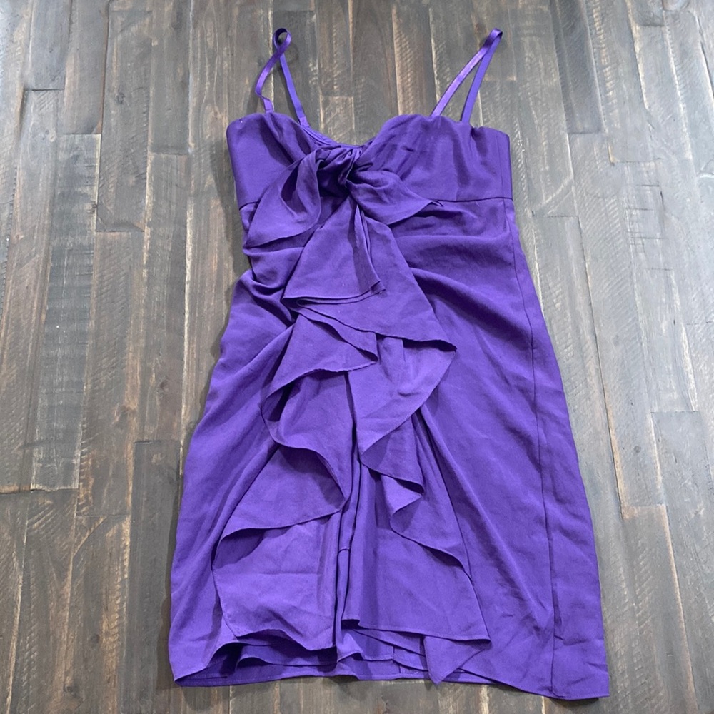 BCBG Max Azria 'Gina' Purple Cocktail Dress Size 4